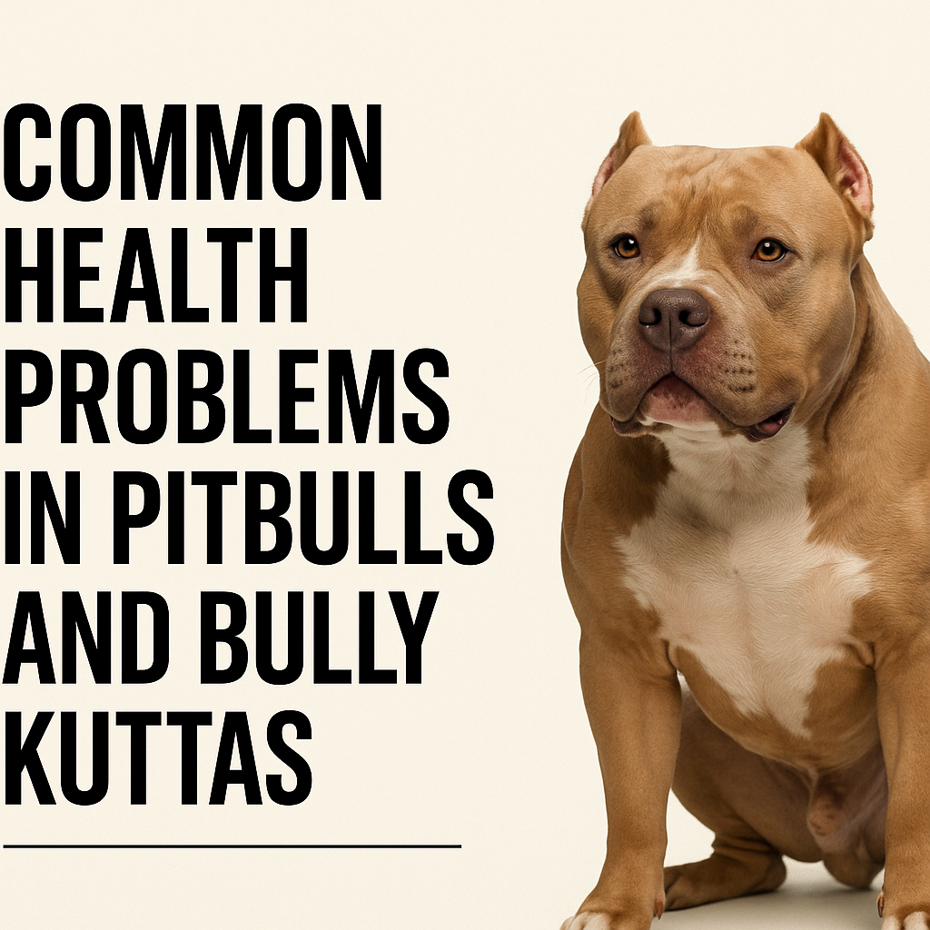 health issues in bully kuttas and pitbulls